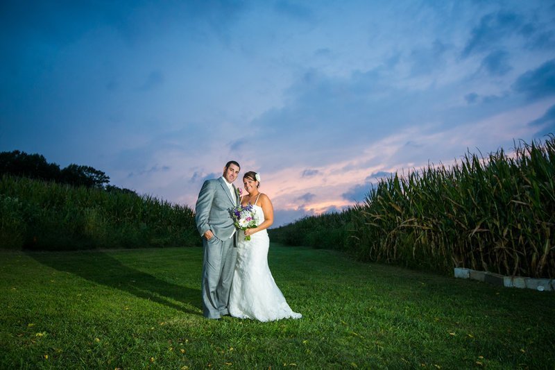 Baltimore wedding photographer sunset photos