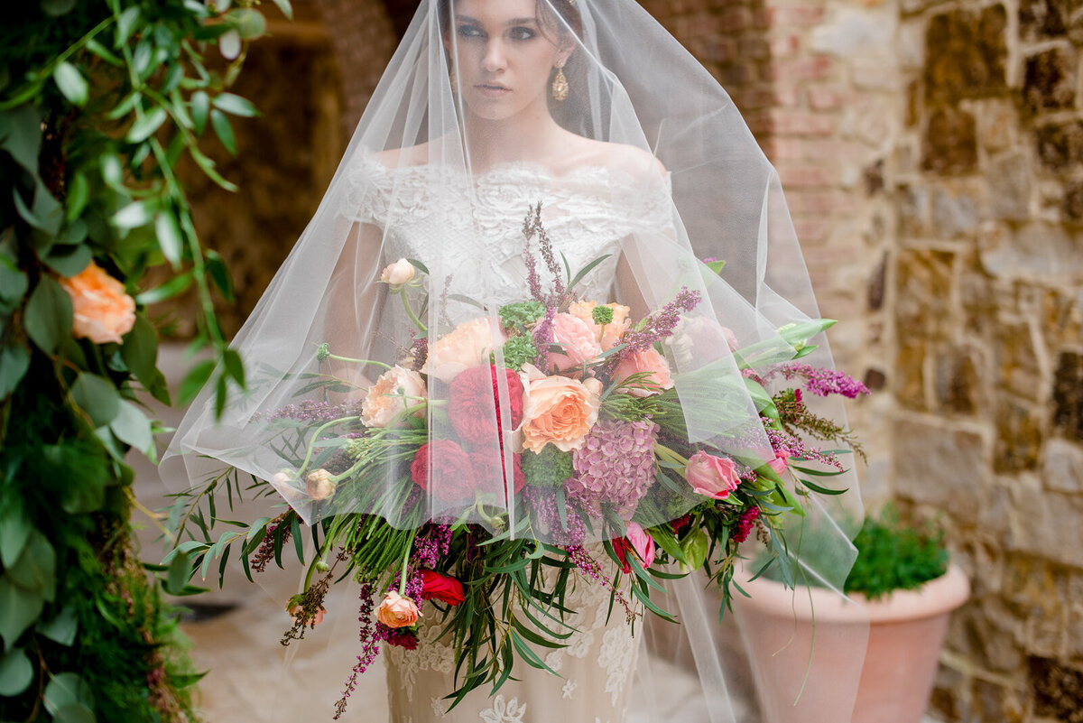 Bella Collina Wedding Monteverde, FL Bridal Veil