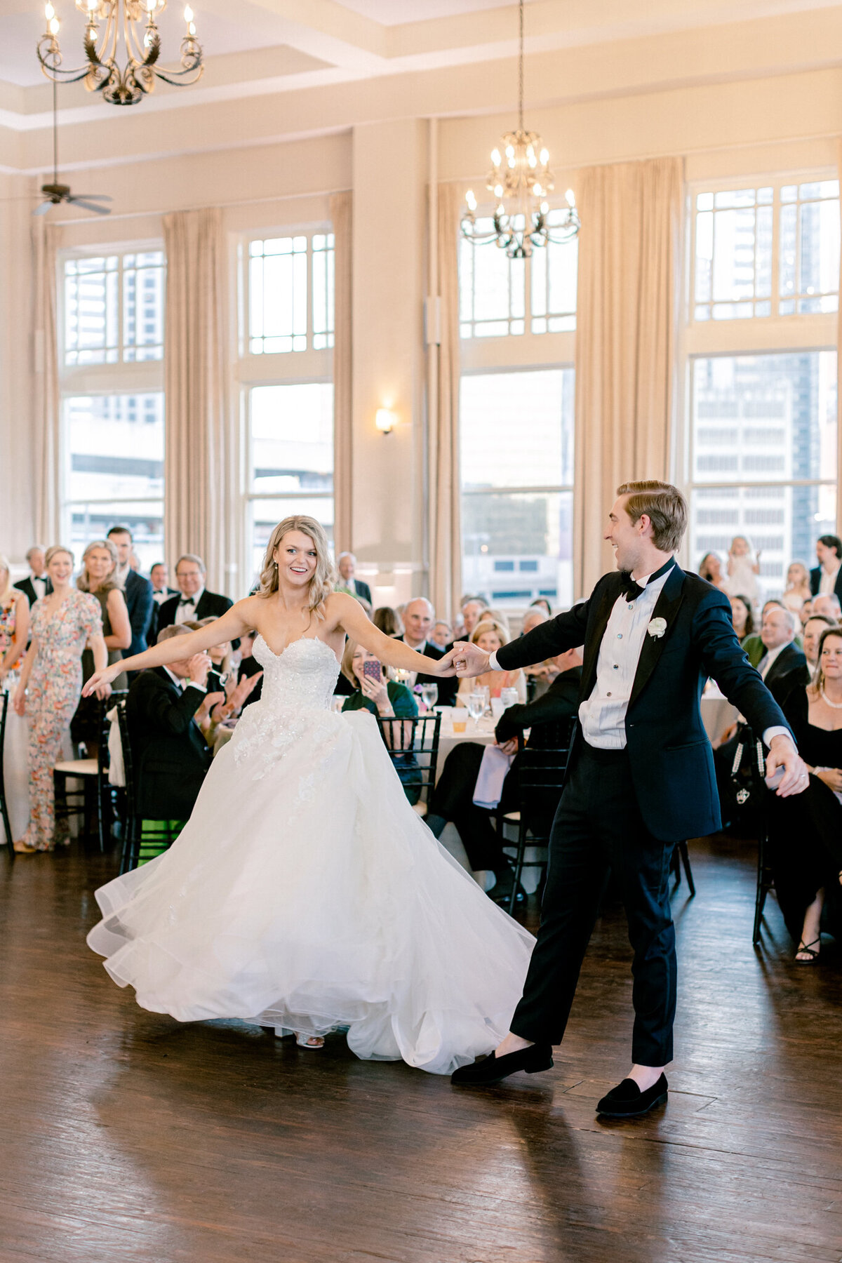 Shelby & Thomas's Wedding at HPUMC The Room on Main | Dallas Wedding Photographer | Sami Kathryn Photography-194