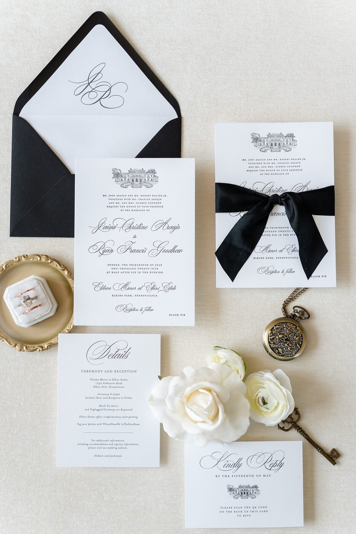classic-wedding-invitation-suite-elkins-estate