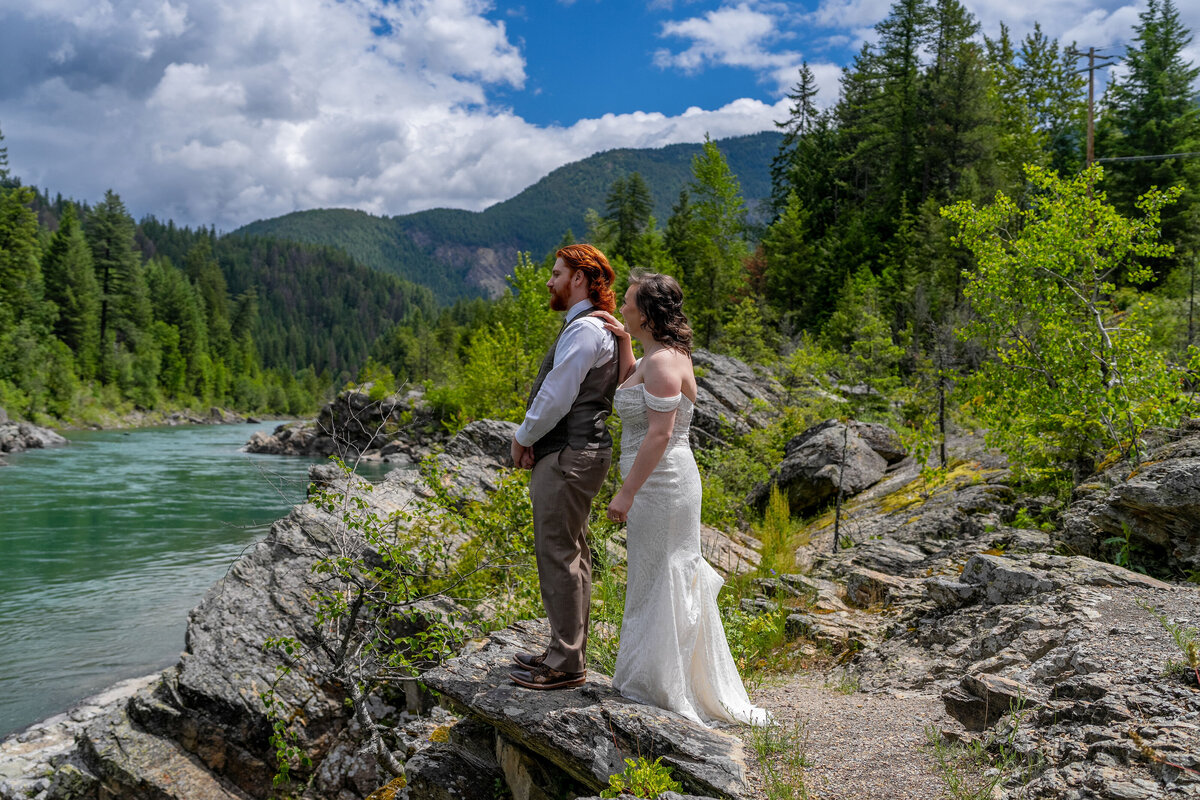 Glacier National Park Wedding summer  (3)