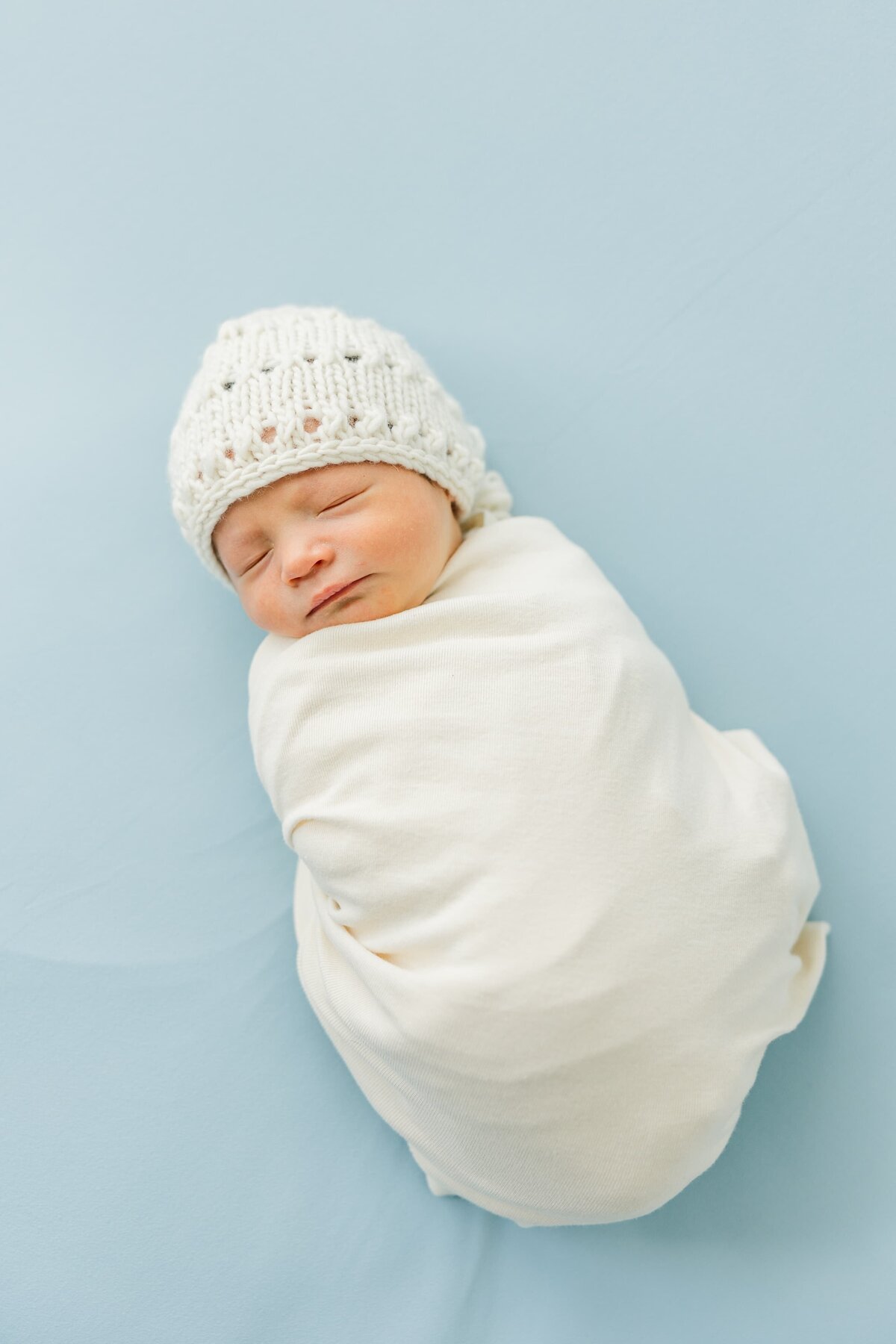 Newborn photo session baby swaddled in Fort Collins, Colorado
