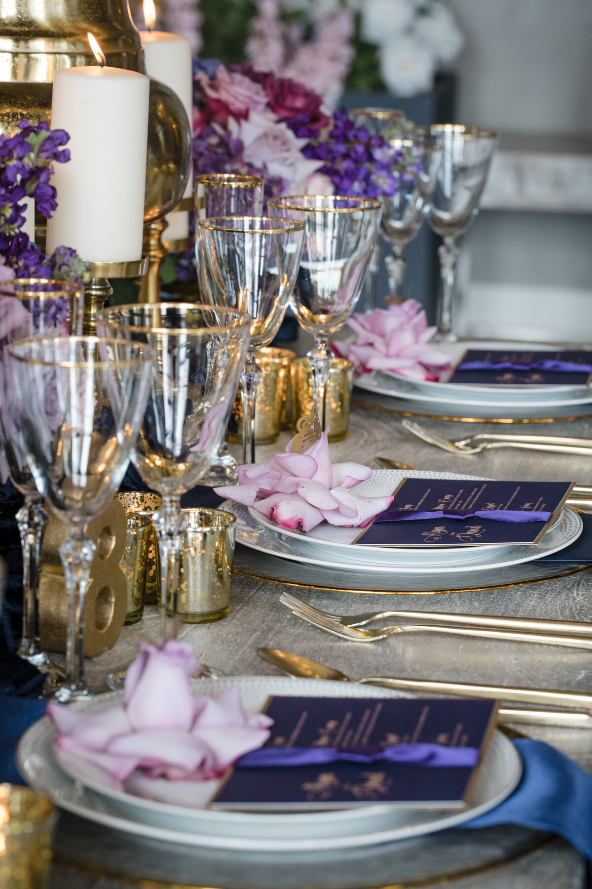 purple-pink-navy-blue-tablescape-reception-decor-joli-events-gallery
