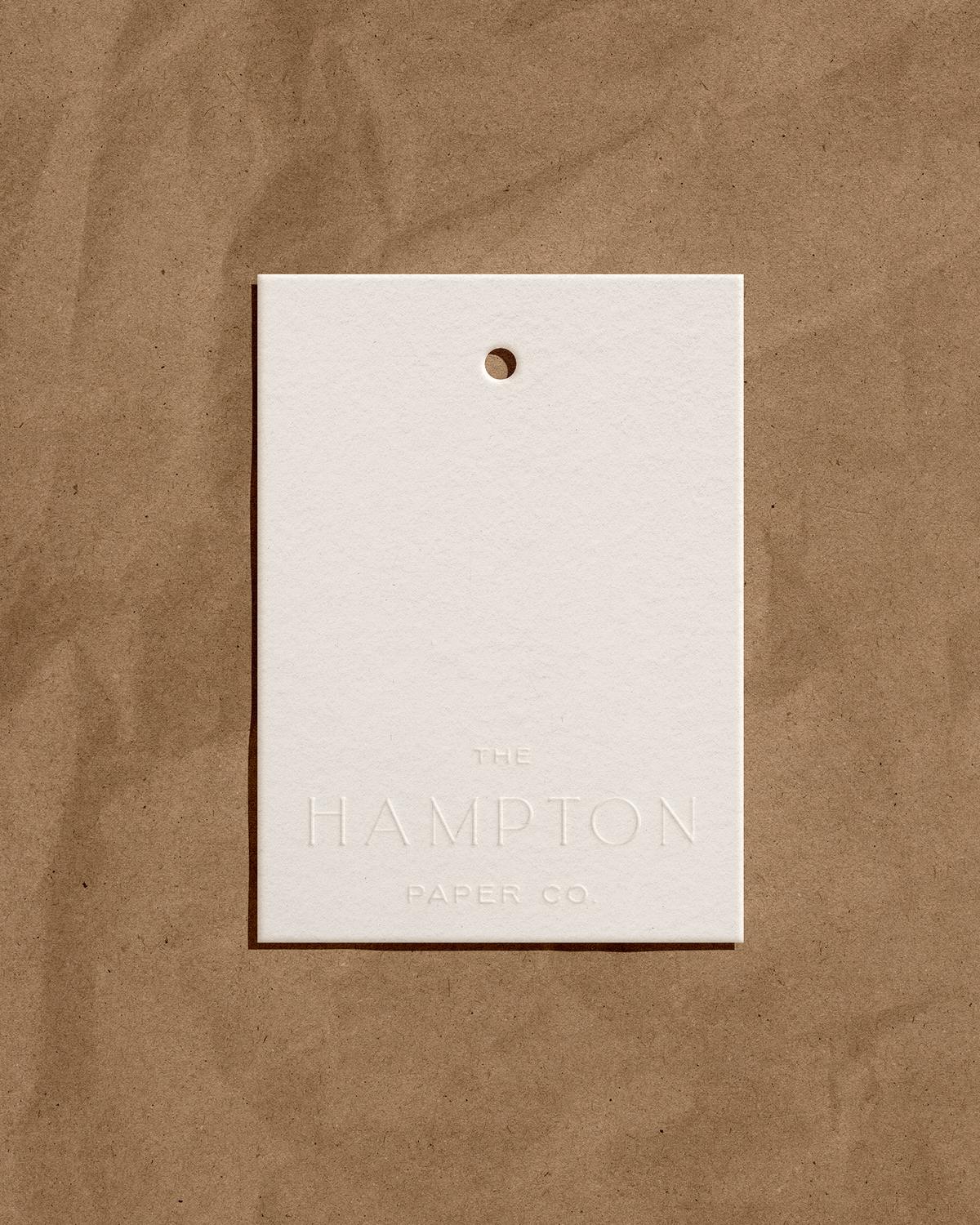 Hampton Paper - Hang Tag