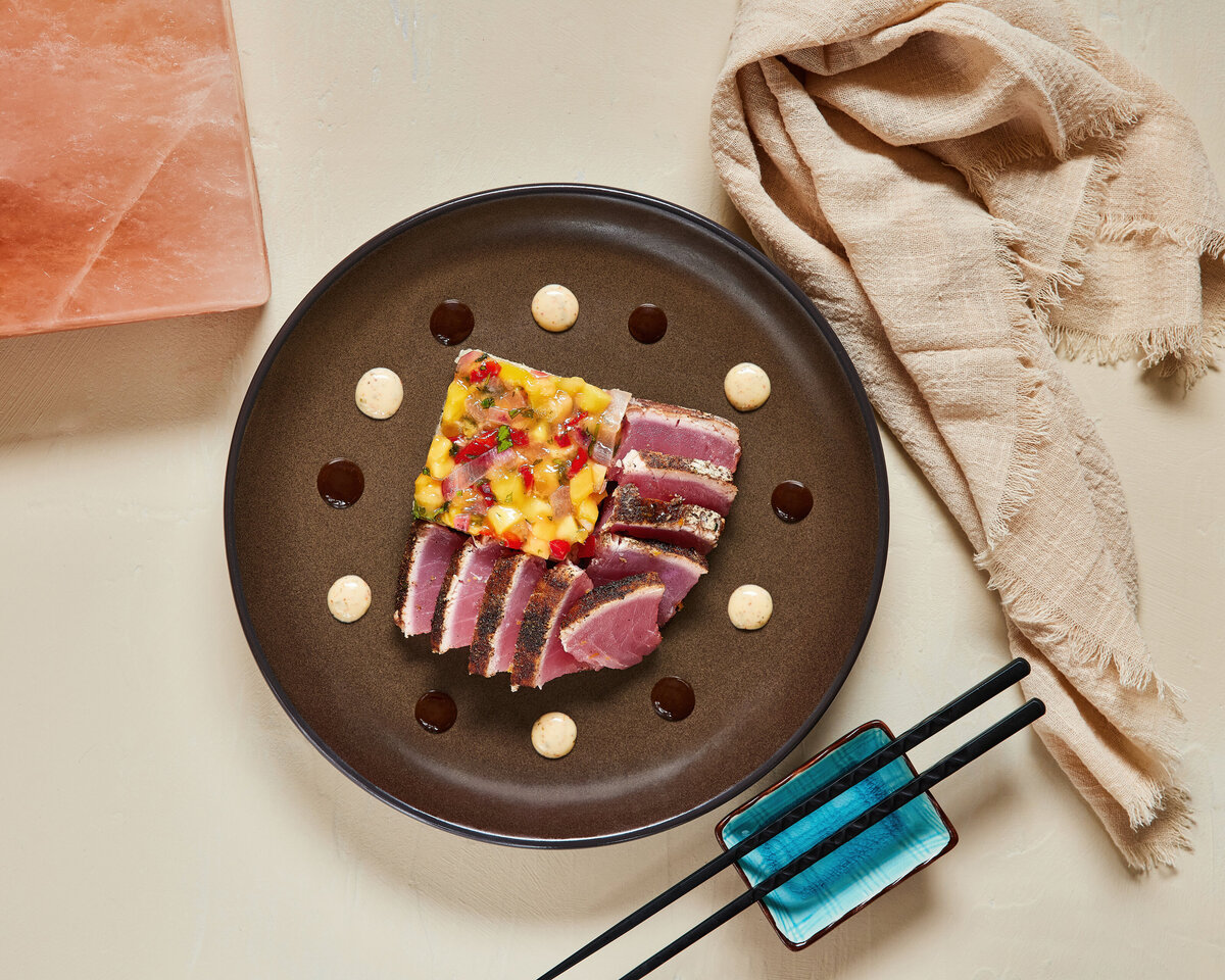 Fish laid out on  a plate