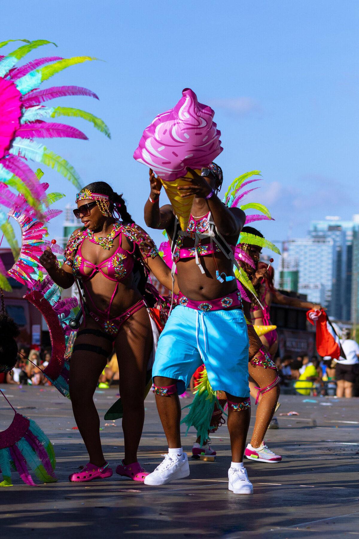 Photos of Masqueraders from Toronto Carnival 2023 - Sunlime Mas Band - Medium Band of The Year 2023-032