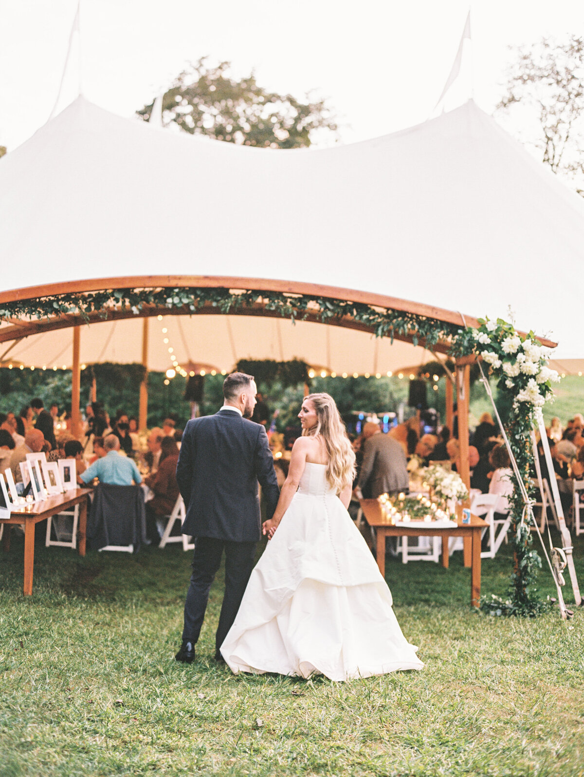 Tented wedding in Cape Cod, Massachusetts