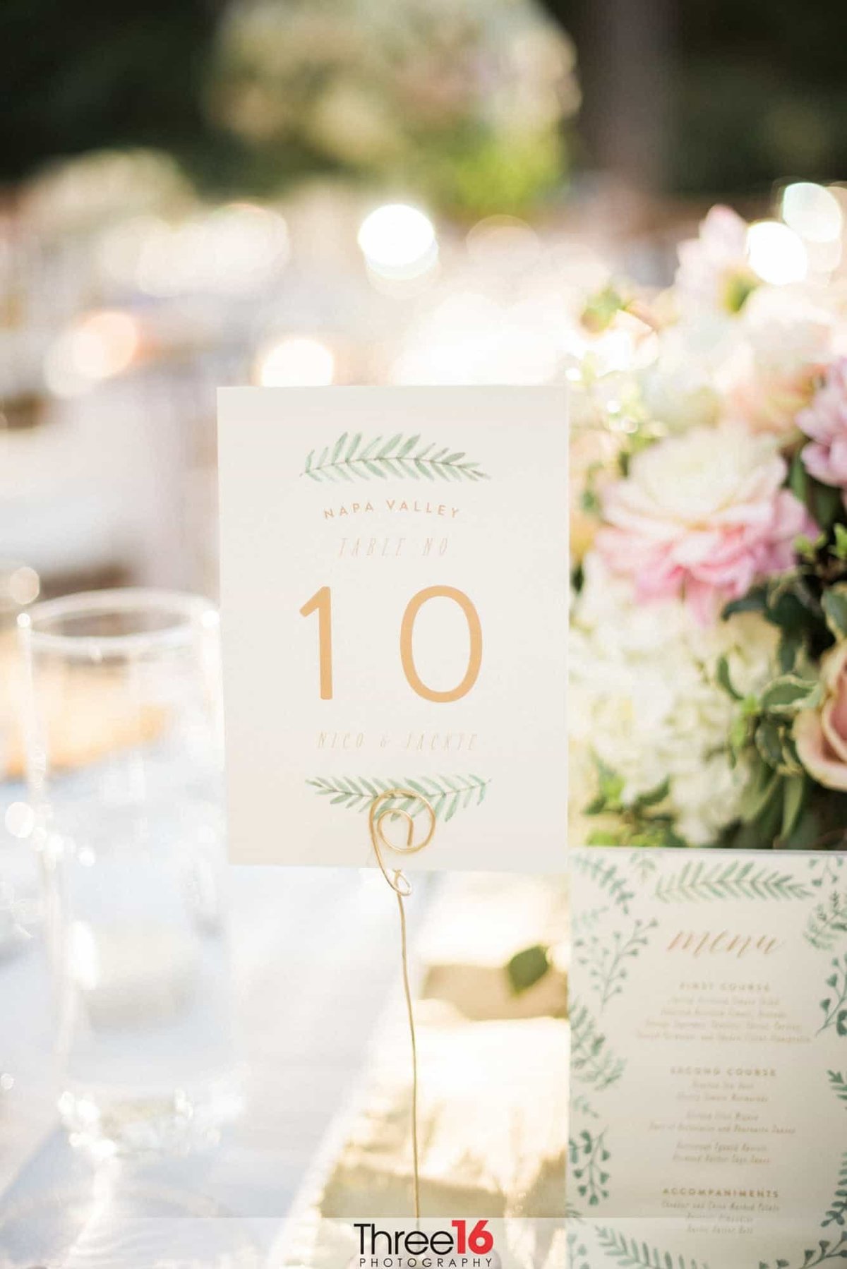 Wedding Reception Table #10