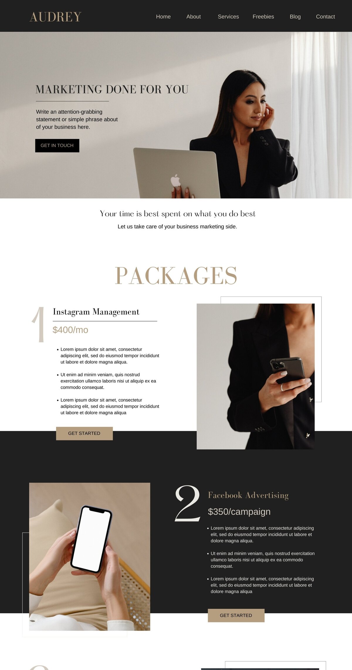 Audrey-website-services-page-preview