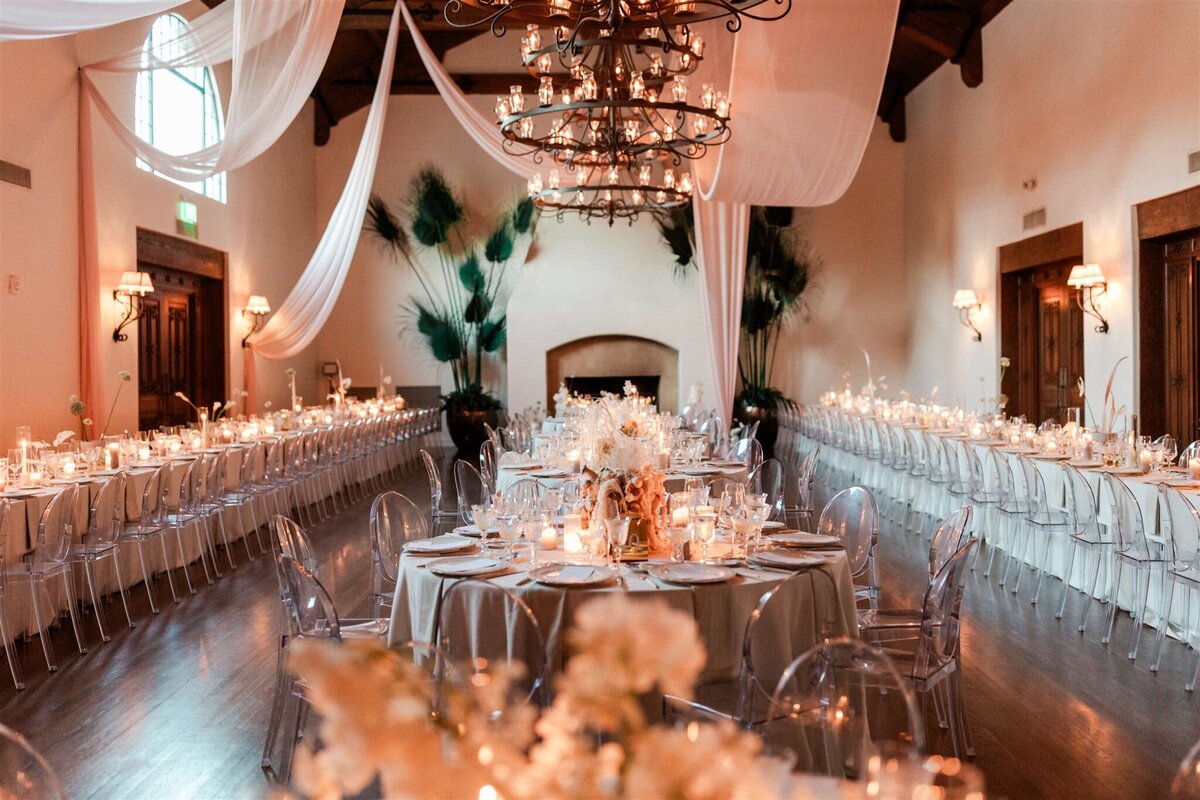 Faye Fern Creative | Destination Wedding Design, Planning + Production |  Montecito Club Luxury Wedding | Ethereal + Elegant Reception | Santa Barbara