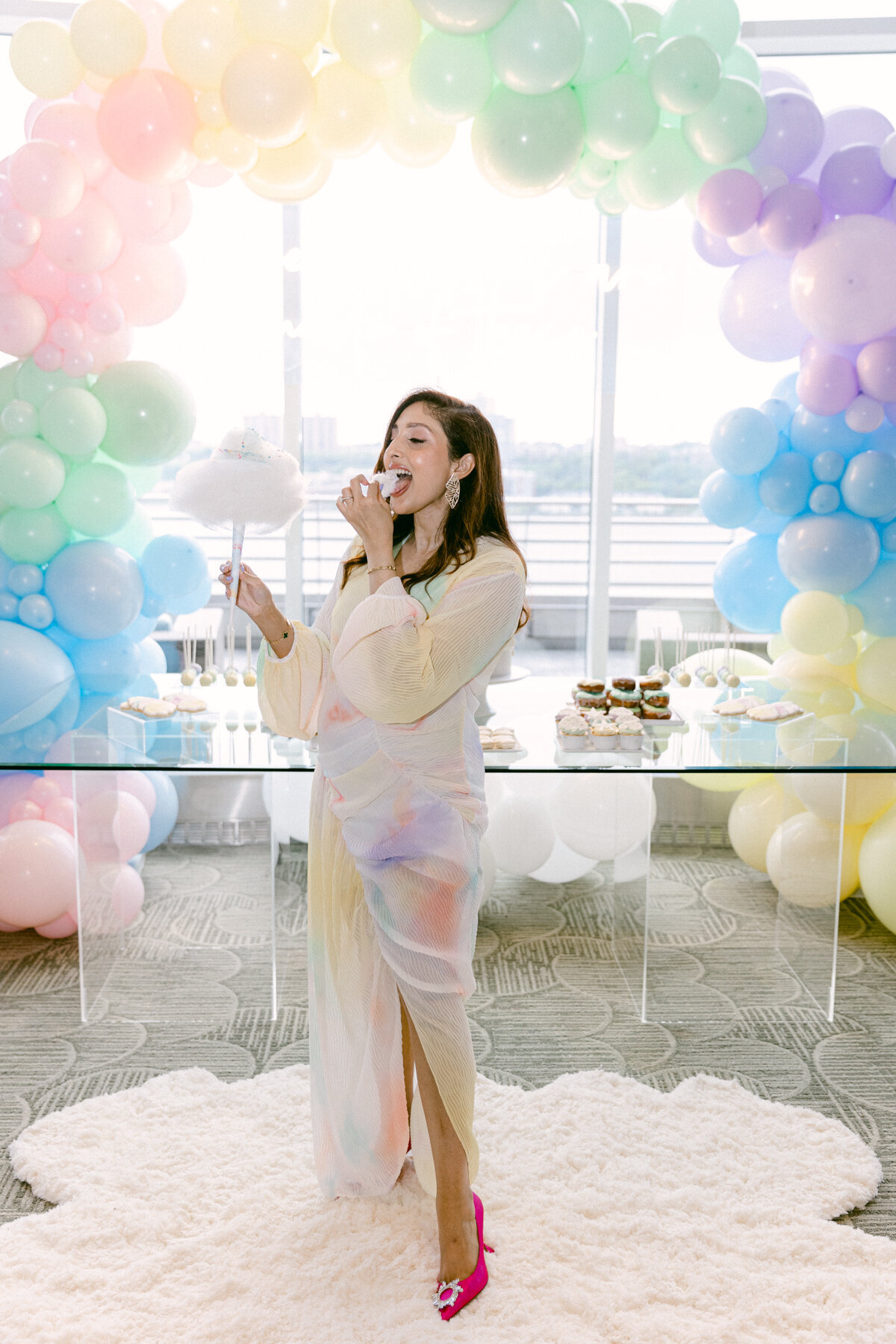 Mom by Rainbow Arch TTWD NYC Party Planner