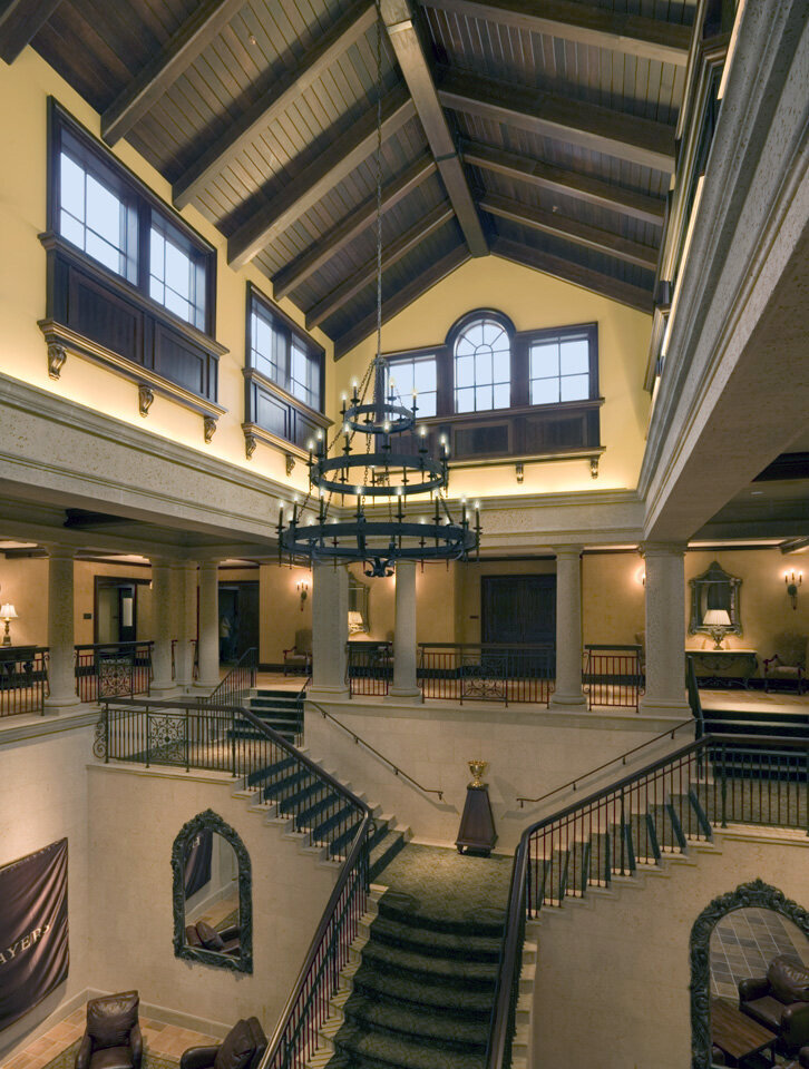 interior view of the main hall at TPC Sawgrass