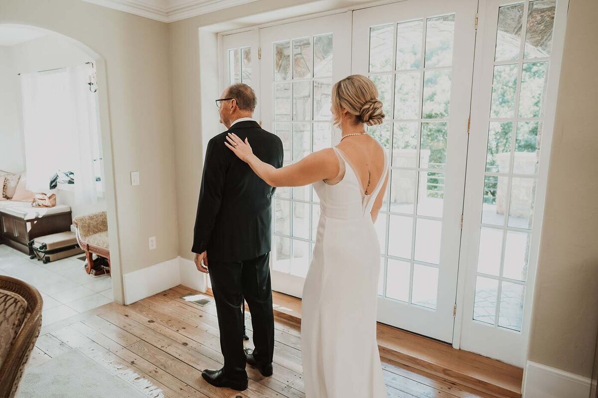 First-Look-Wedding-Photos---bride-and-father