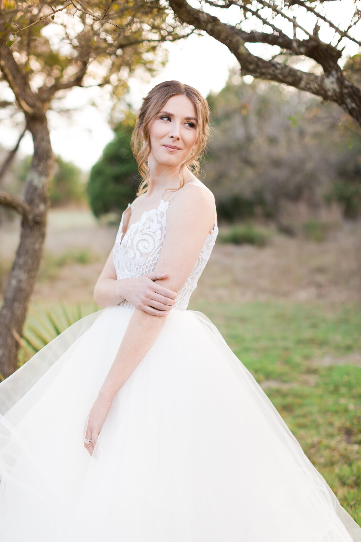dripping springs bridal portraits