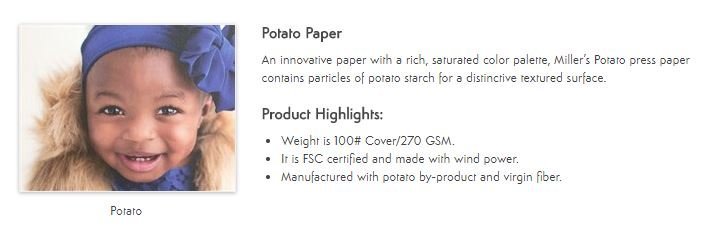 Potato Paper