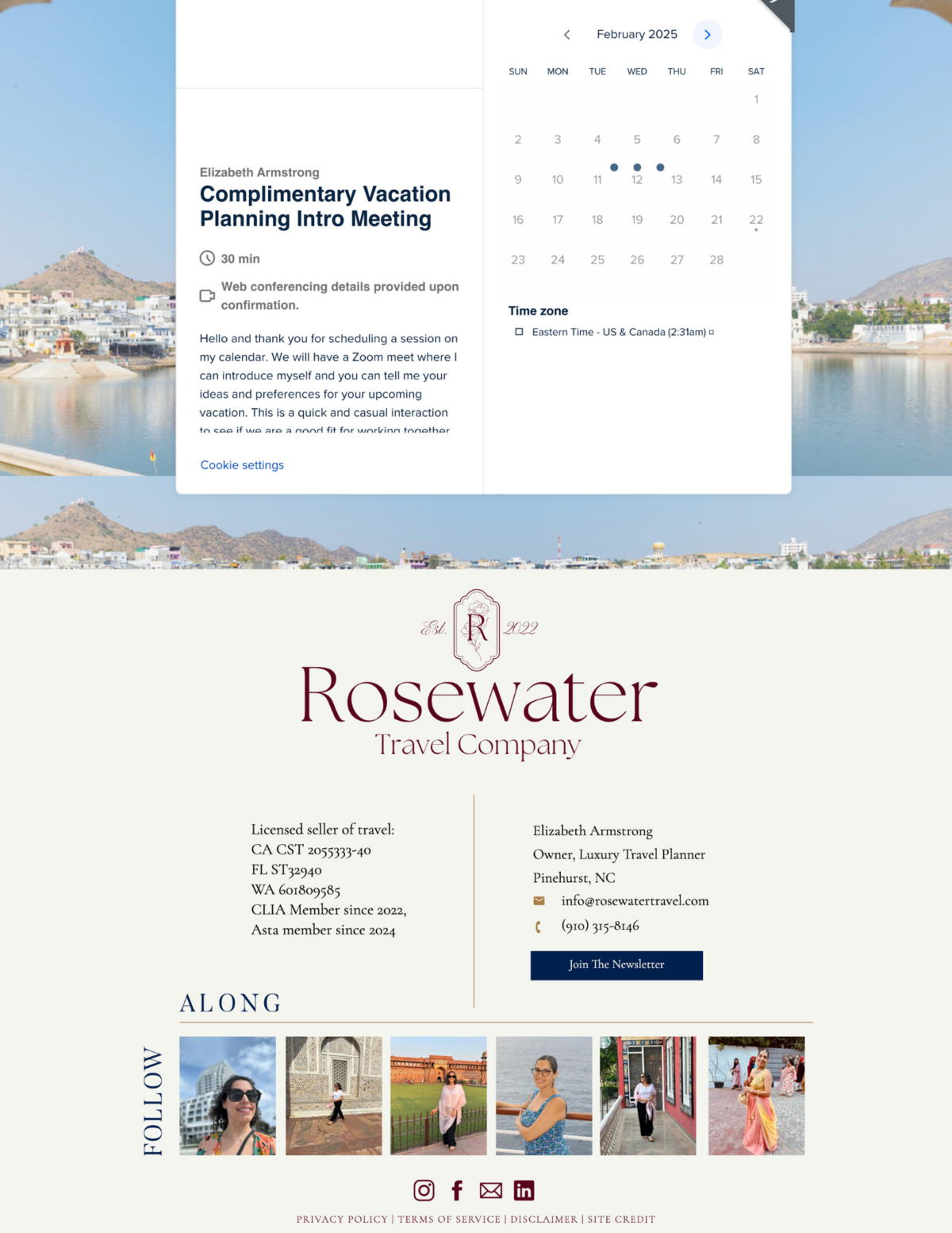 Rosewater Travel Website by Kemotion (4)