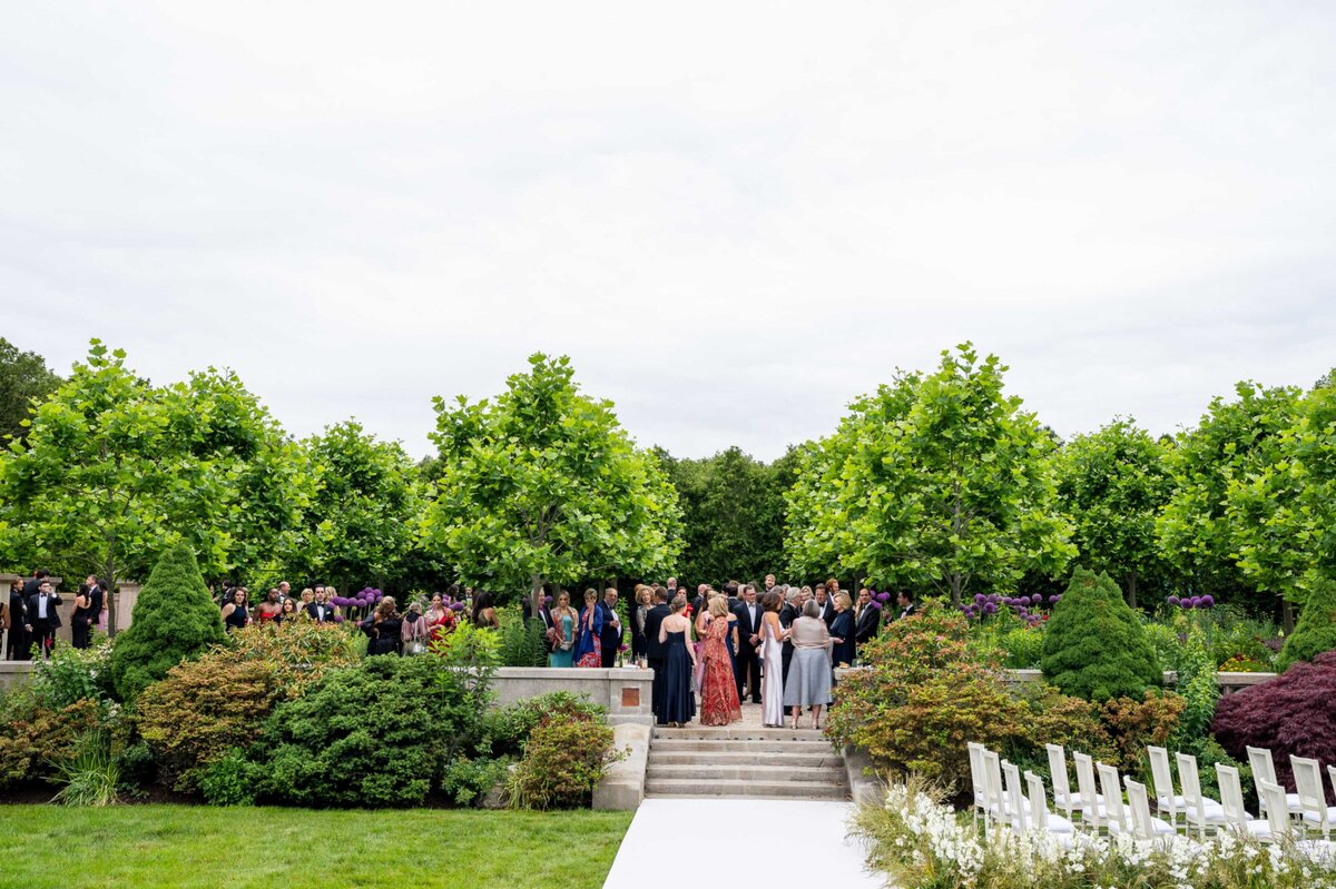 Sophisticated Westport Private Residence Wedding Ceremony