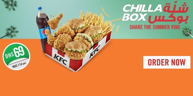 KFC ChillaBox Meal