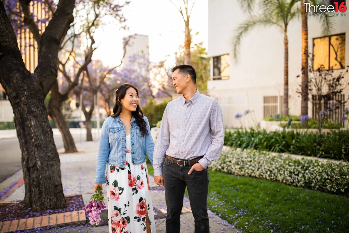 Downtown Los Angeles Engagement