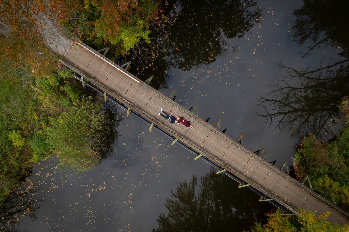 engagement-drone-princeton-bridge-river