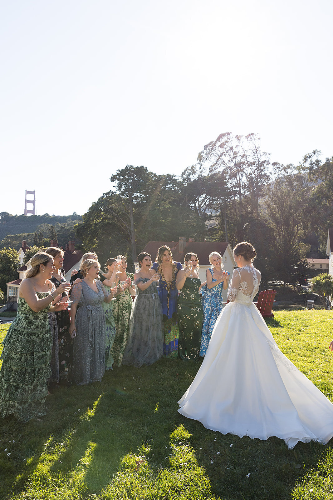 cavallo point wedding first look