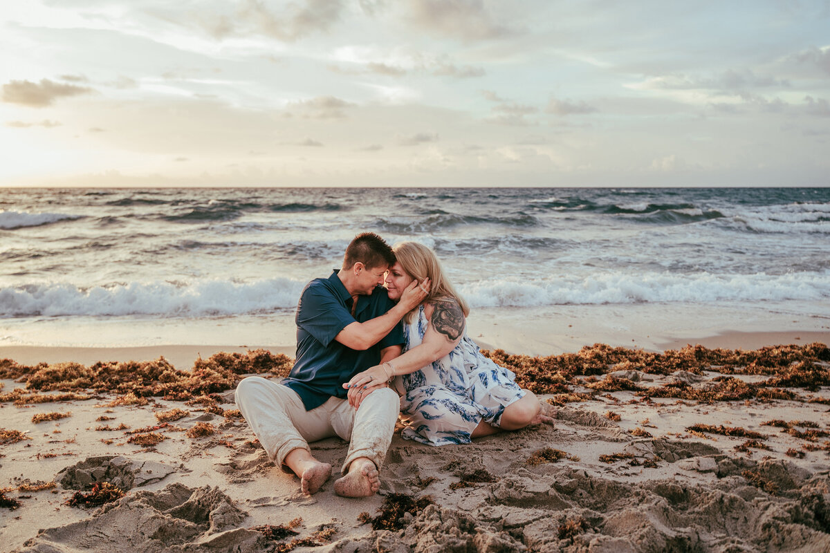 Sunrise-Deerfield-Beach-LGBTQ-Engagement-Photos-South-Florida-Broward-West-Palm-Beach-Inclusive-Wedding-Photographer-Ashleigh-Ahern-Photography
