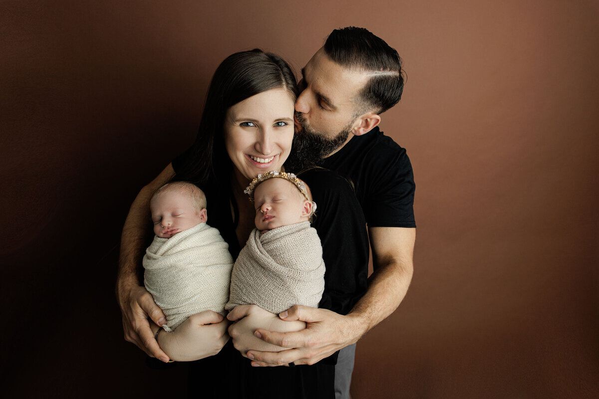 family with toddler and twin newborns sweet souls portrait-2