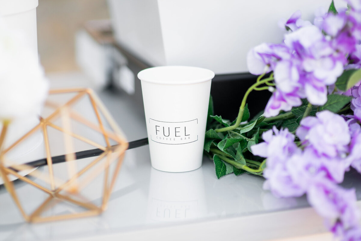 Fuel coffee branding.
