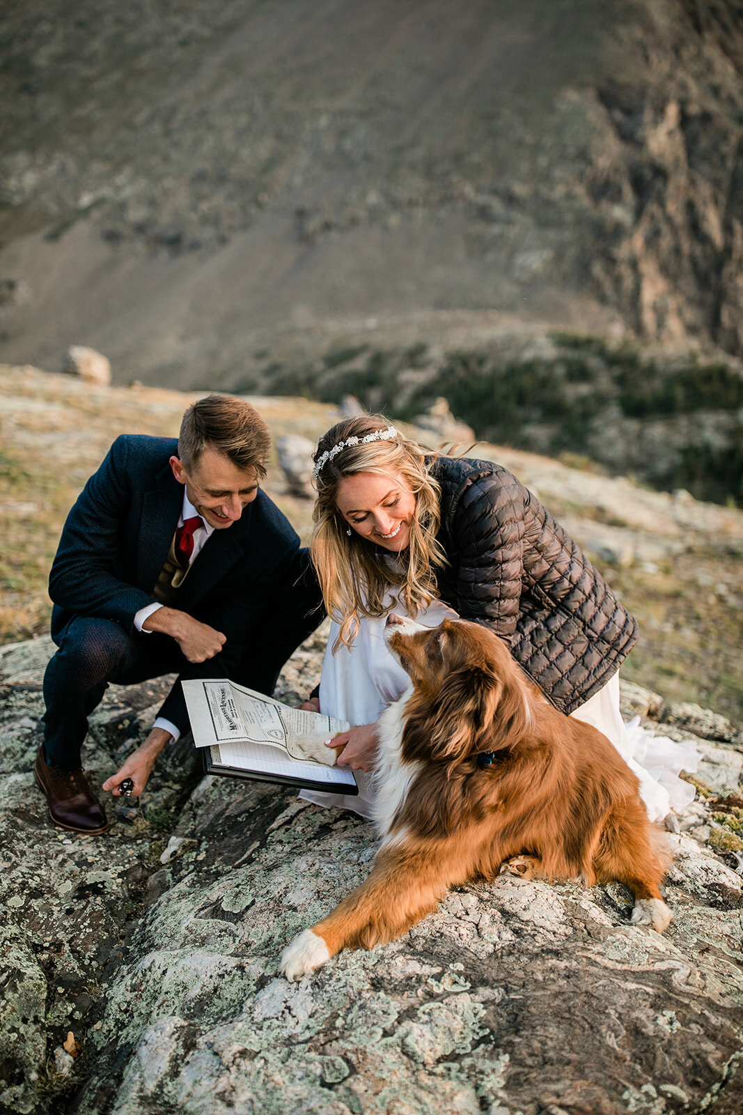 Breckenridege Elopement Photography With Pets