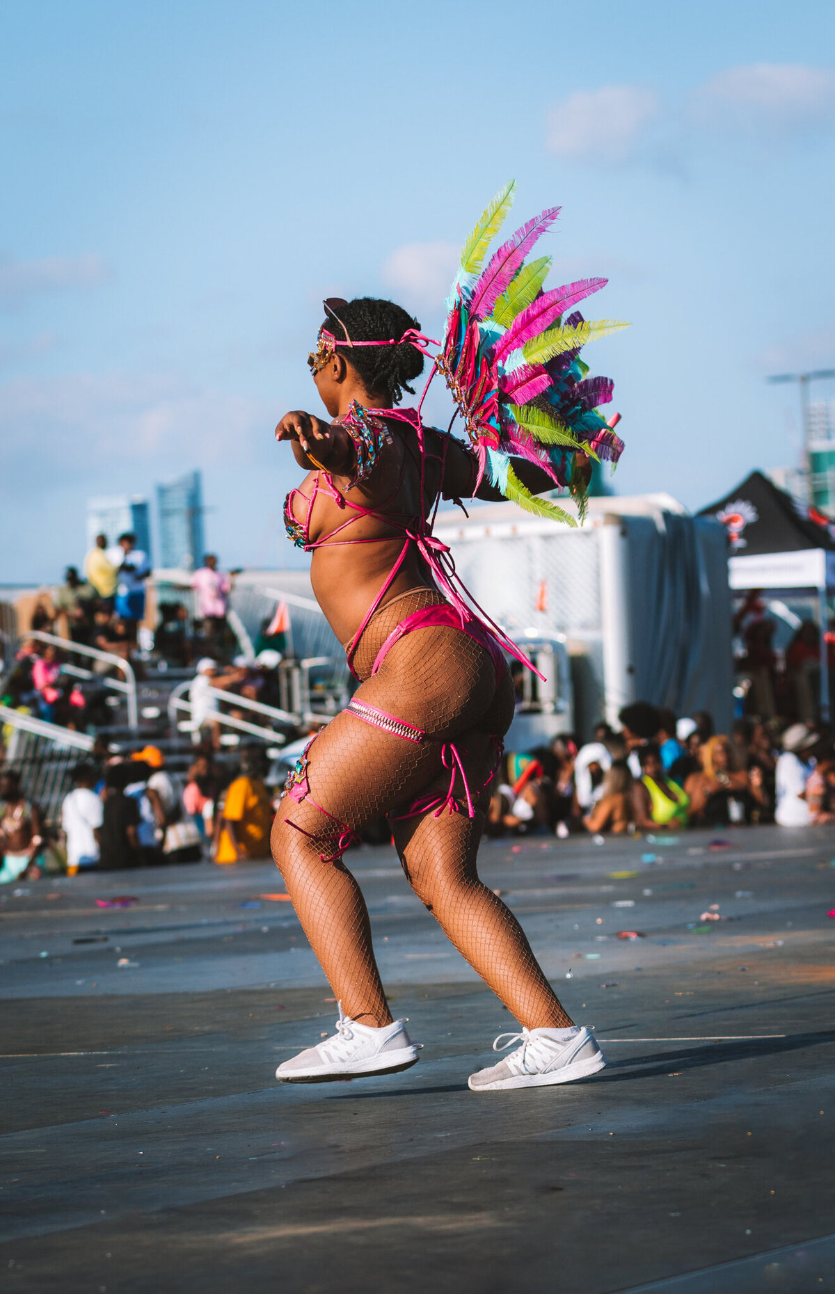 Photos of Masqueraders from Toronto Carnival 2023 - Sunlime Mas Band - Medium Band of The Year 2023-062