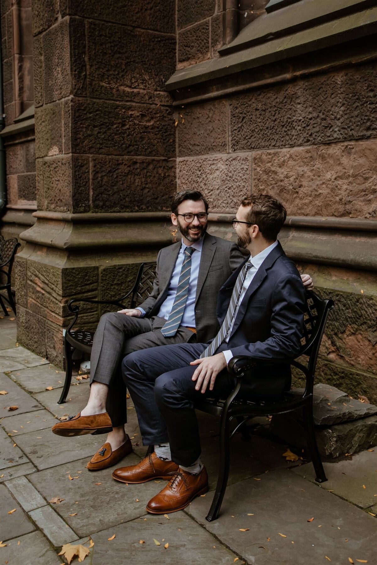 grooms couples photos during new york wedding photos