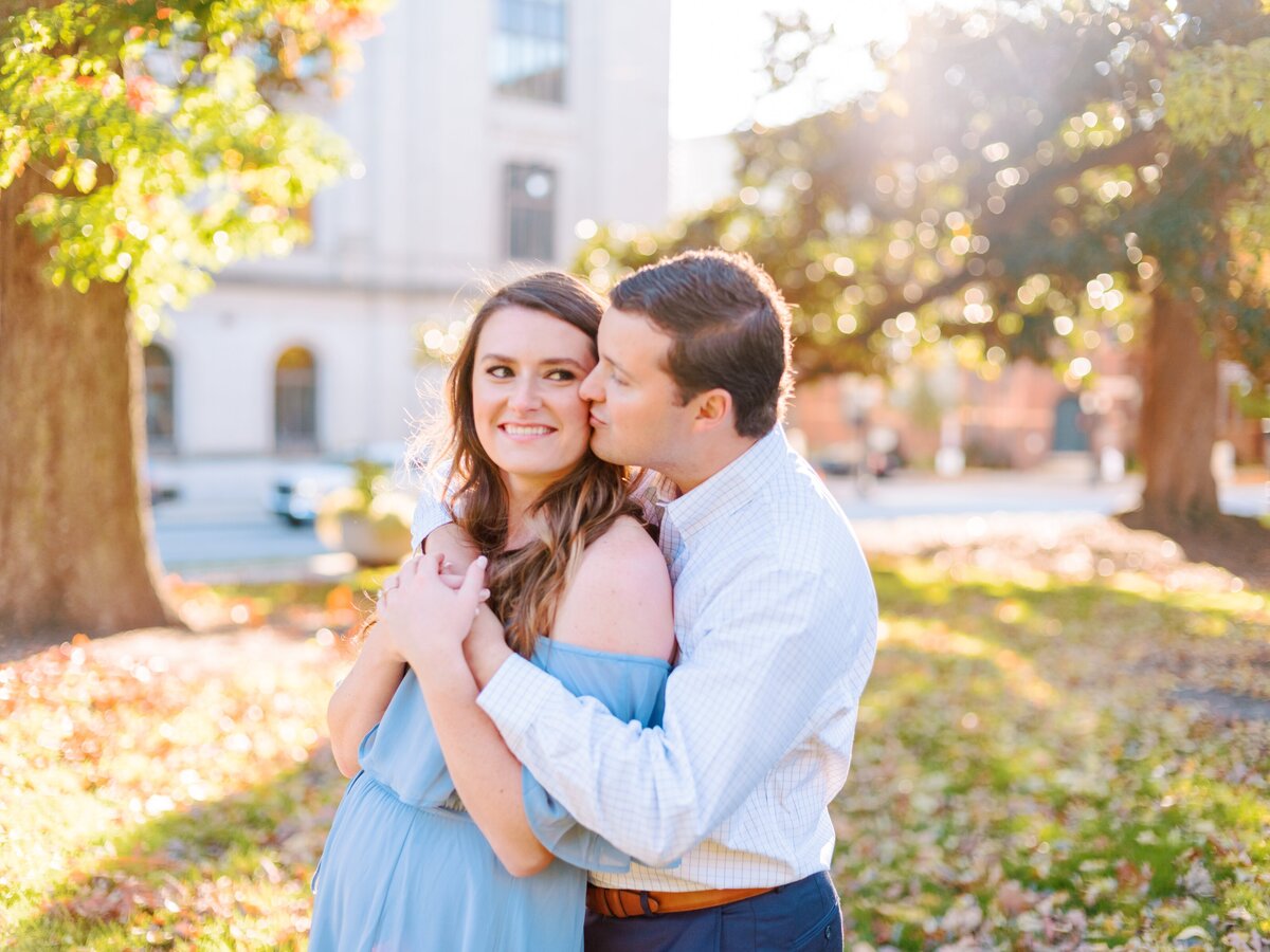 Downtown Raleigh NC Fall Engagement Session_0019