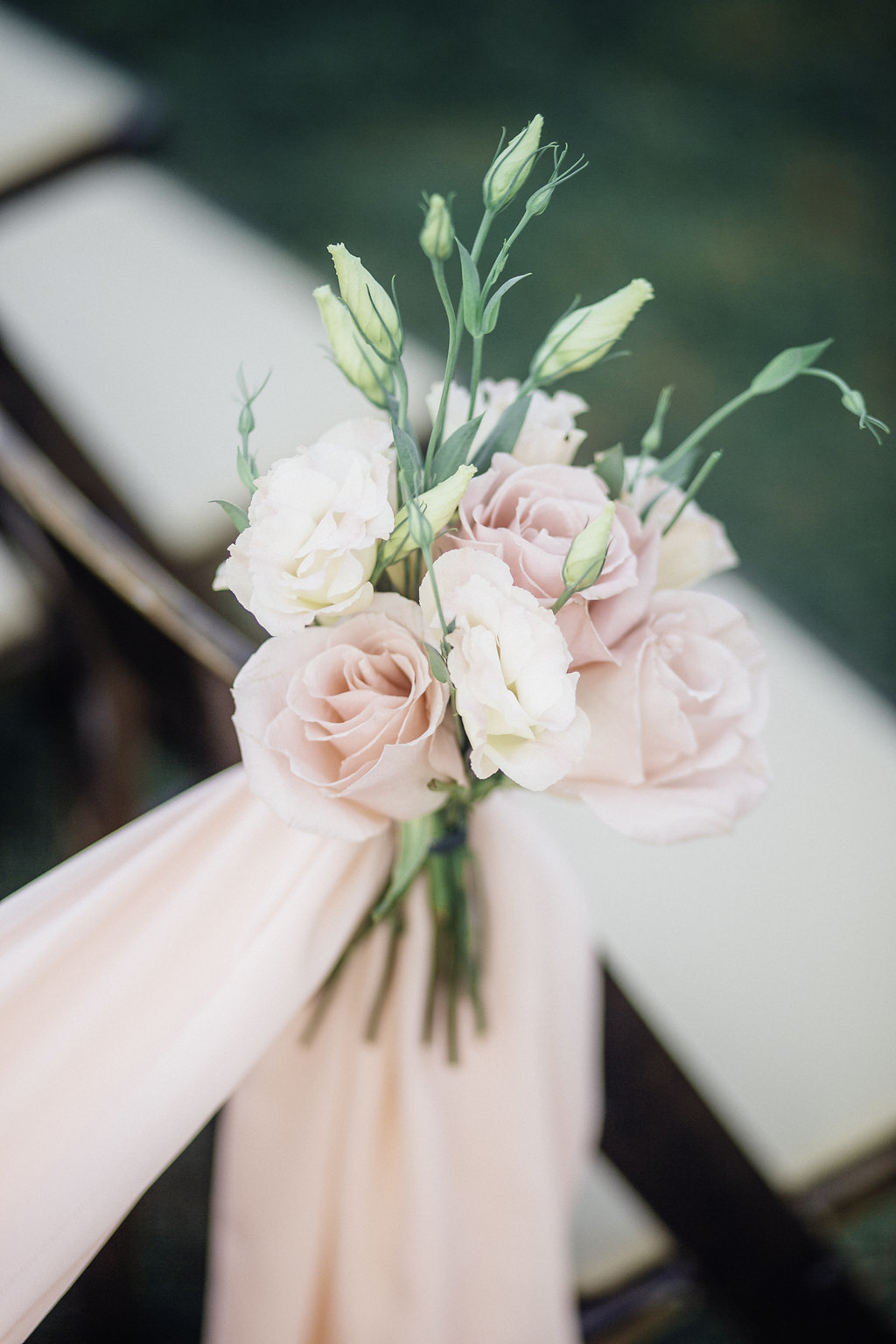 Wedding Photograph Of Pink Roses Decoration Los Angeles