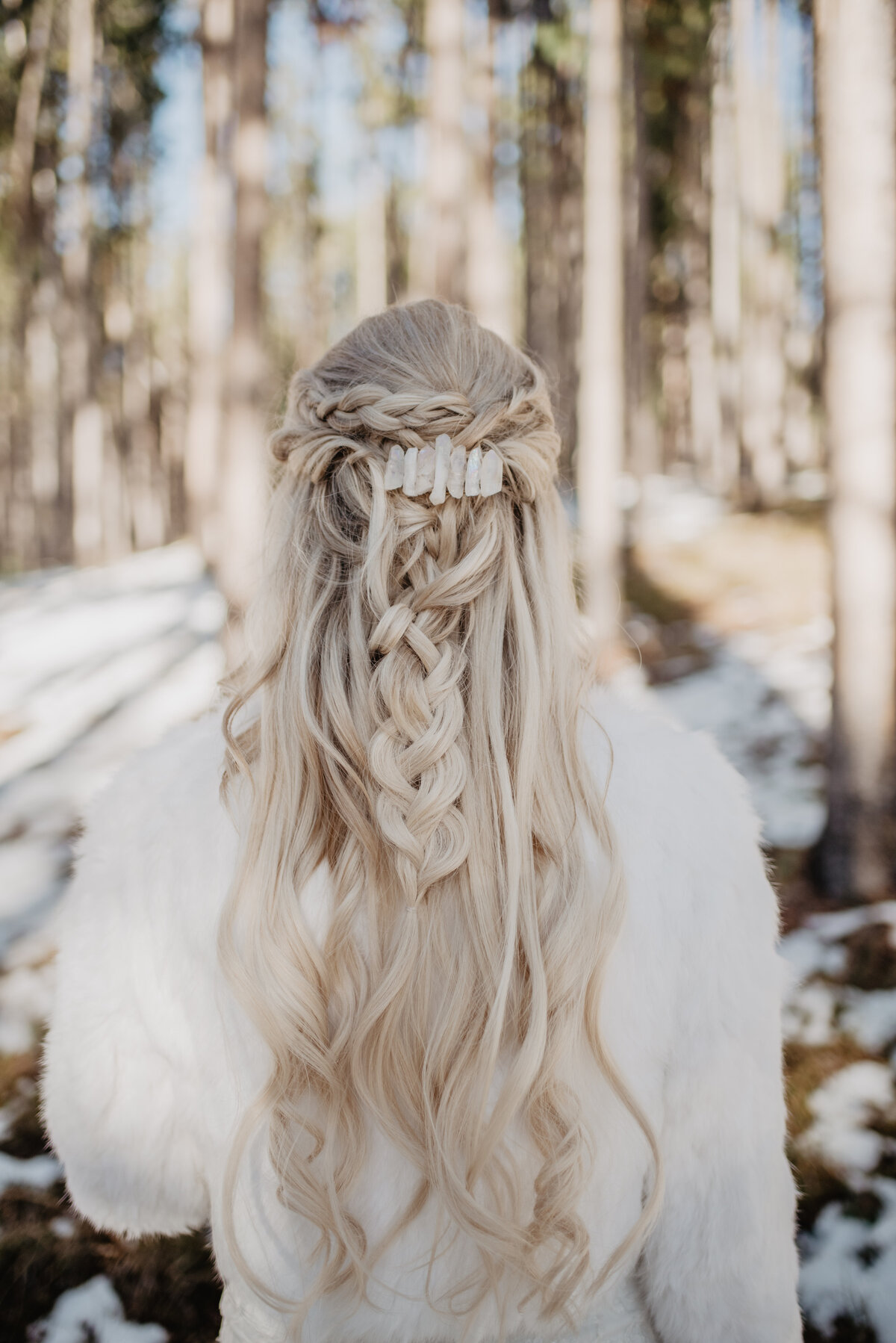 Jackson Hole Photographers capture bridal hair