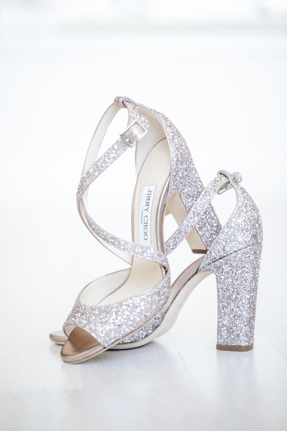 jimmy choo shoes for windows on the water wedding