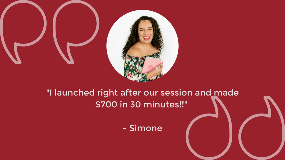 _I'm going to have to launch a second cohort because we have already sold out..._ - Madison (1)