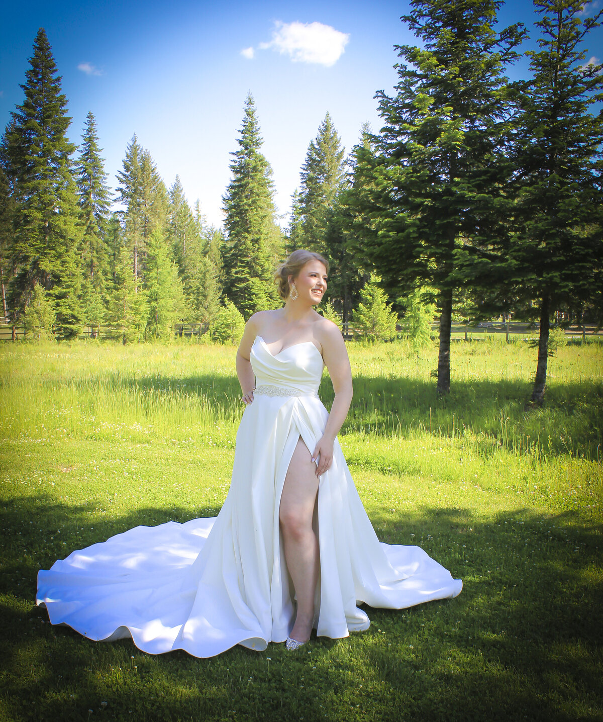 Bride in Meadow