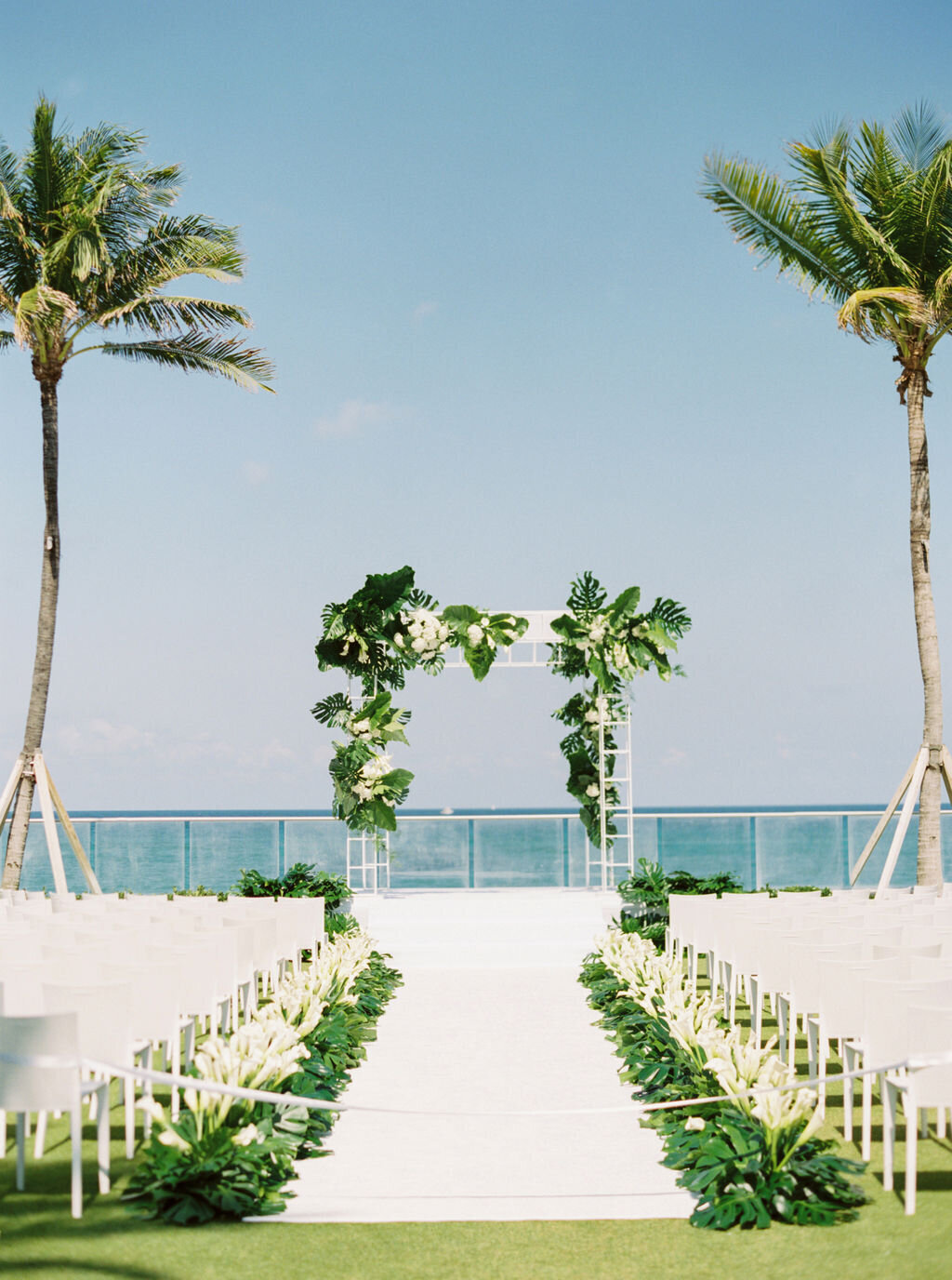 Palm Beach The Breakers Resort Beach Wedding Ceremony