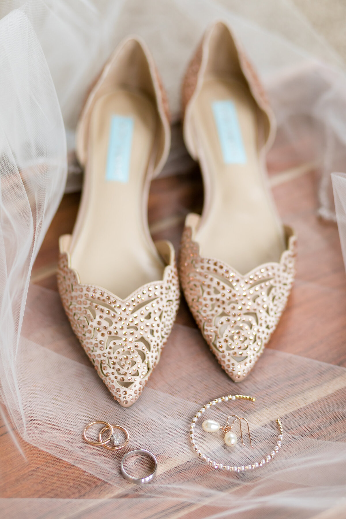betsey johnson shoes wedding rose gold