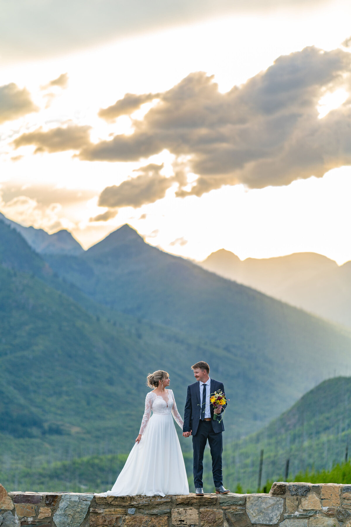 Glacier National Park Summer Wedding D&S (69)