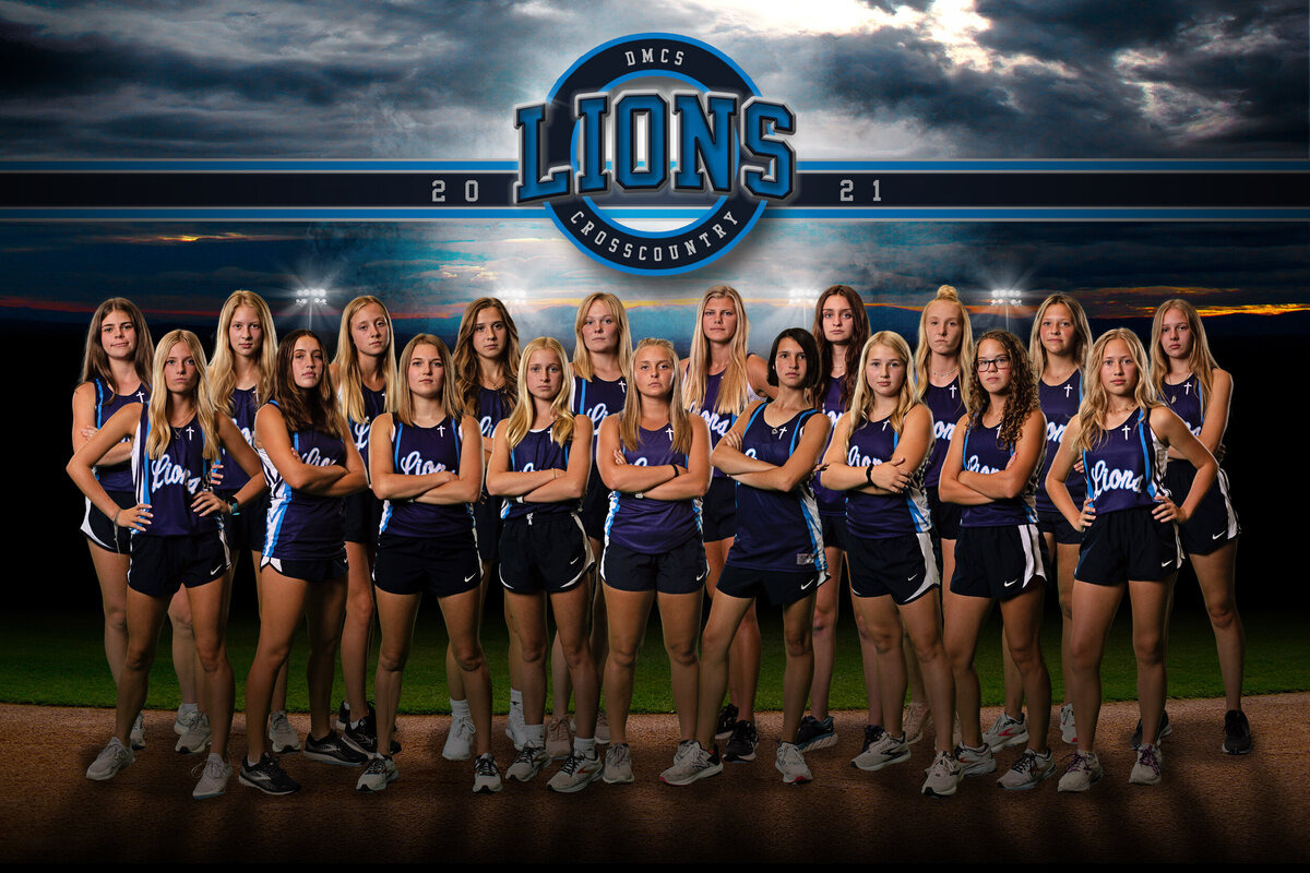 Girls CC Team 12x18