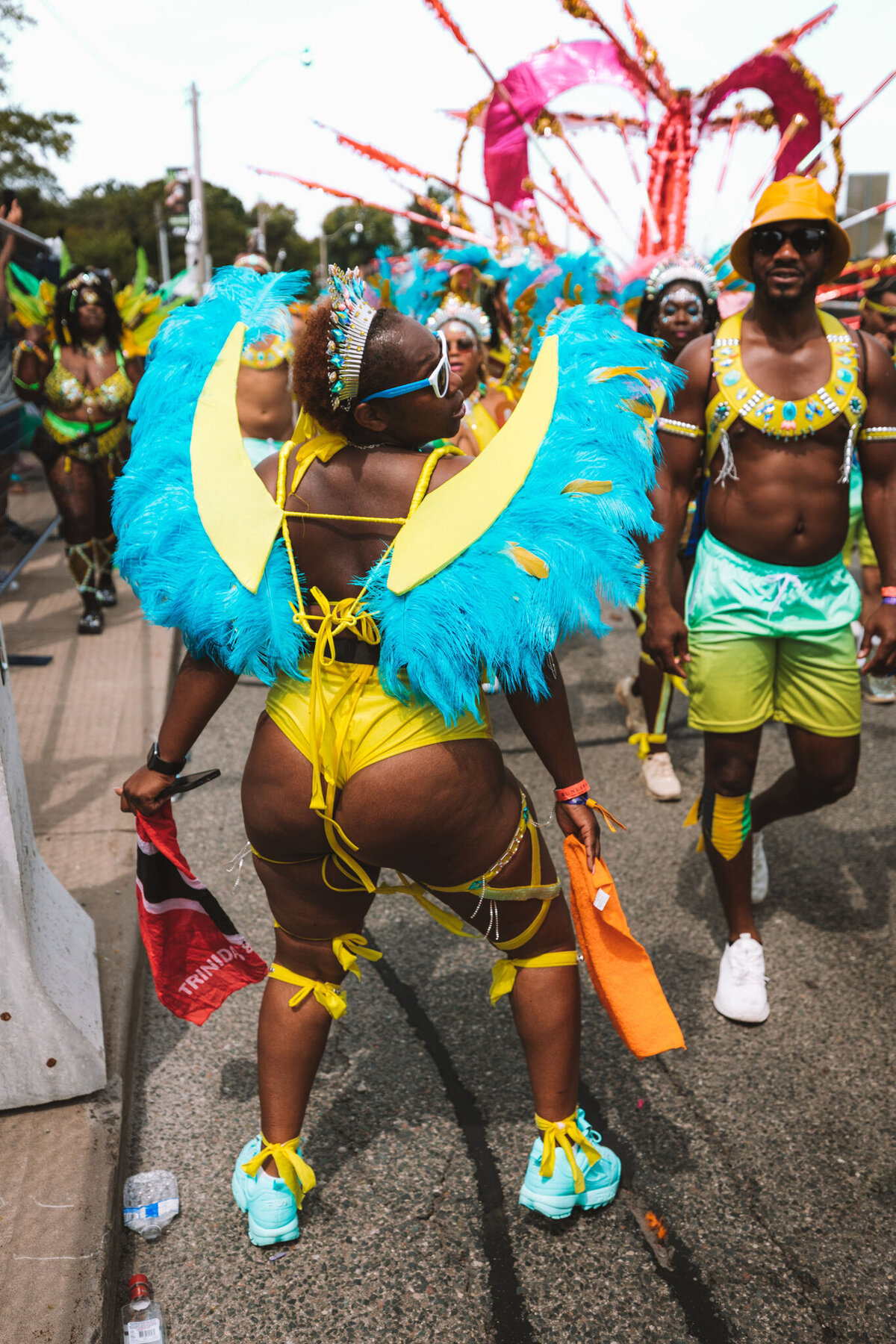Photos of Masqueraders from Toronto Carnival 2023 - Sunlime Mas Band - Medium Band of The Year 2023-123