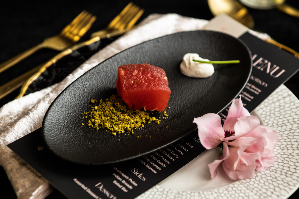 compressed-watermelon-black-gold-chargers-kavita-mohan