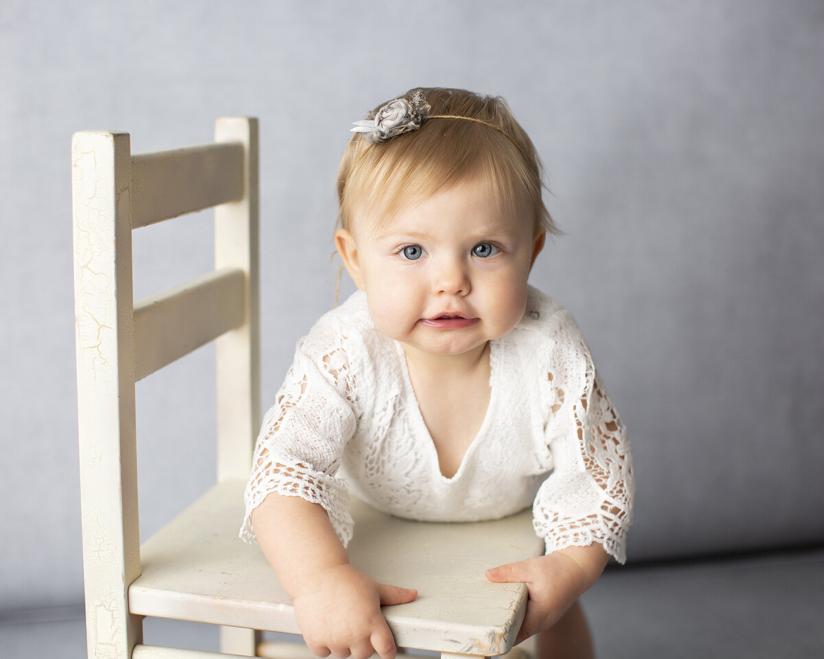baby with chair