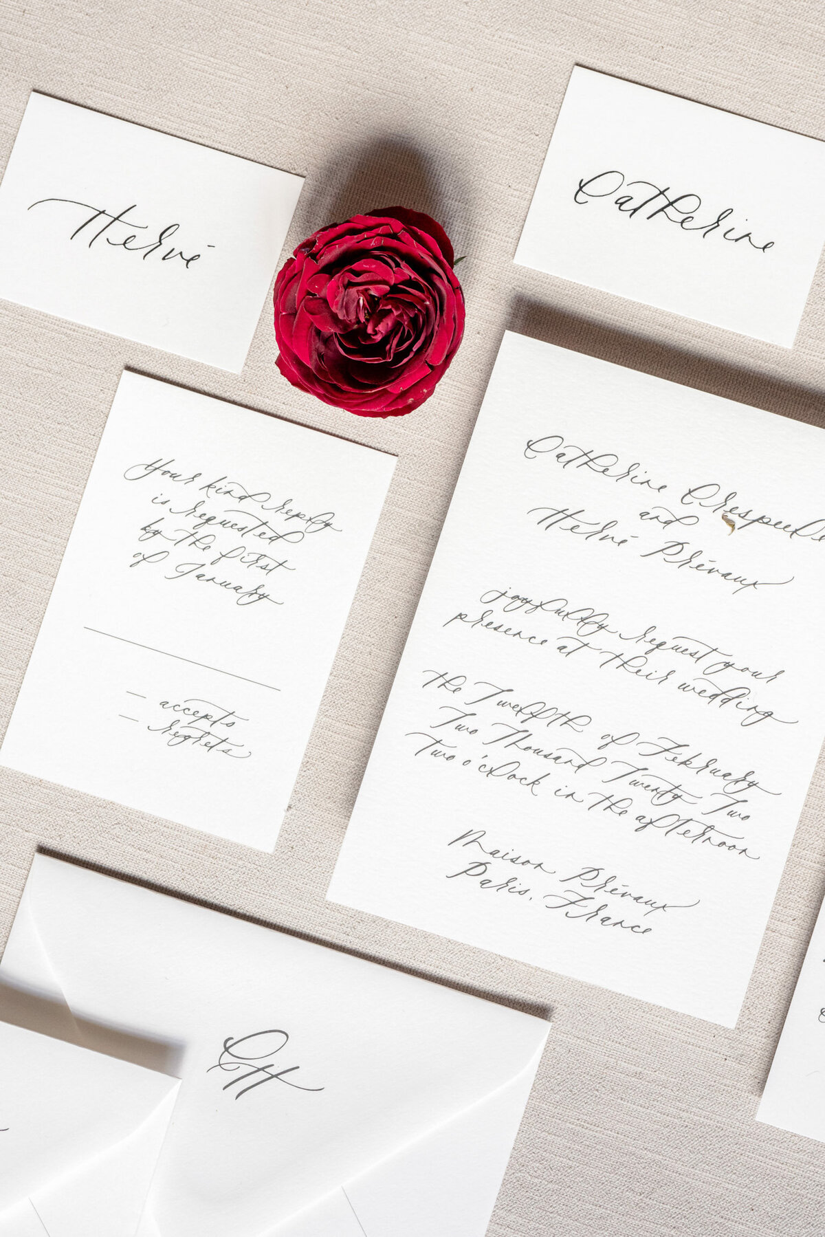 13-High-end-luxury-wedding-stationery-Paris-wedding-black-red-victoria-amrose-photography (12)