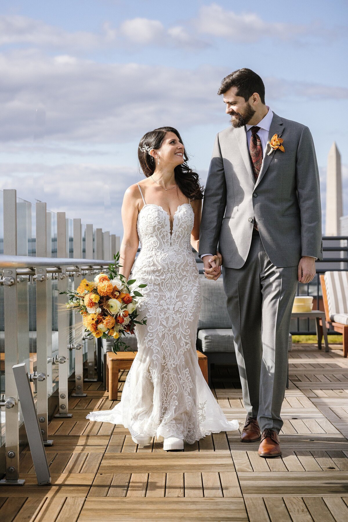 Event-Planning-DC-wedding-Washington-Wharf-Intercontinental-Fall-Urban-Row-Photography-Wedding-rooftop-first-look
