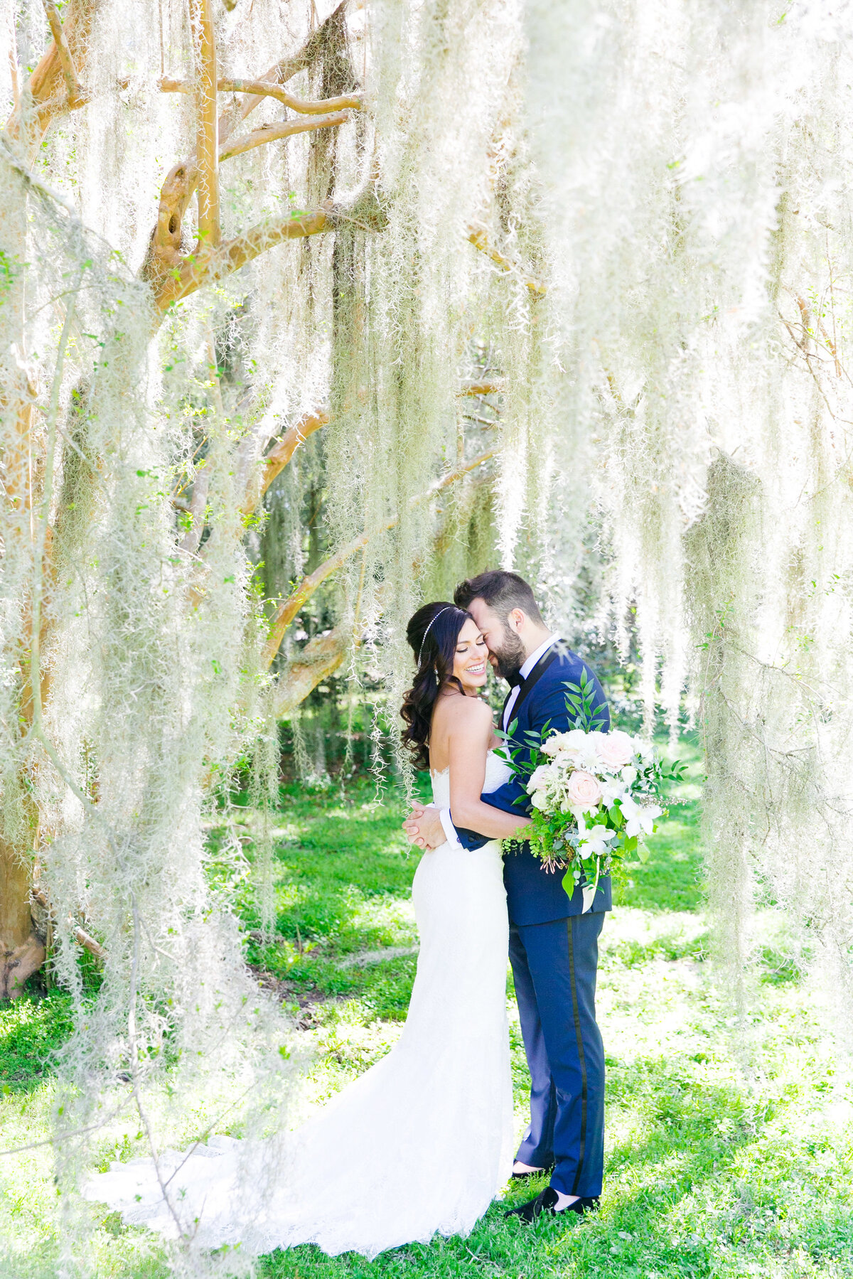 bride + groom photos at the legare waring house
