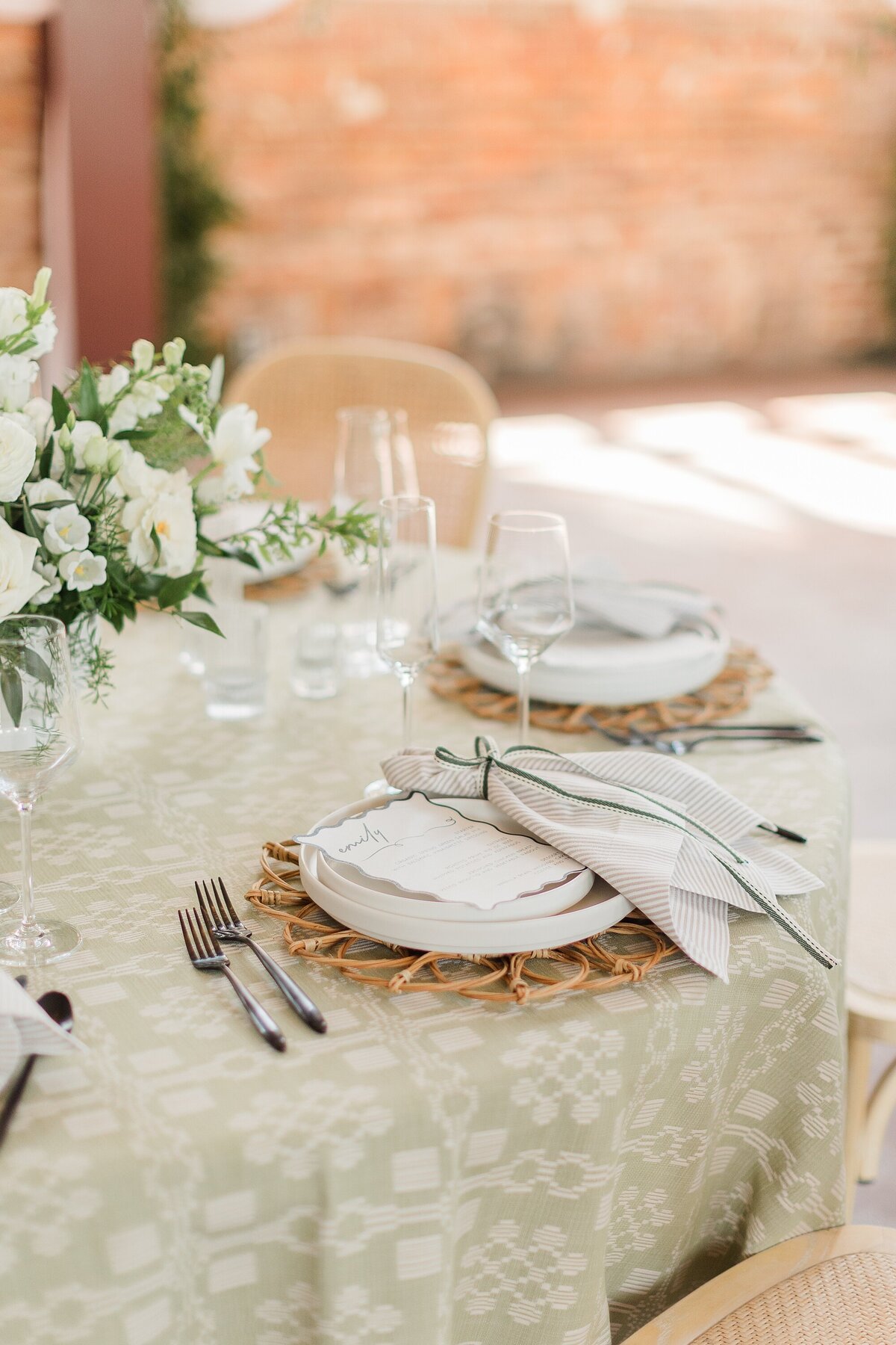 Italian Garden Party Wedding Brooklyn Arts Center Downtown Wilmington NC Brittanie Raquel Events_0008