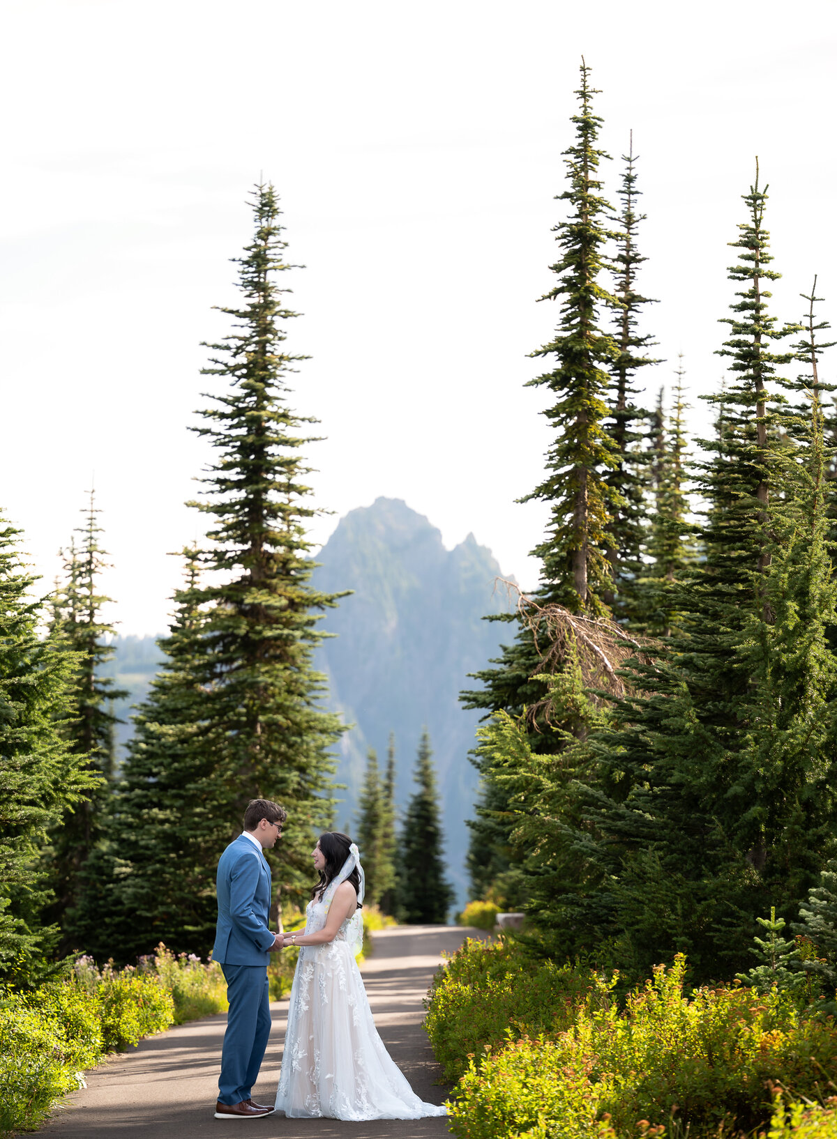 Mt Rainier National Park Elopement Photographer
