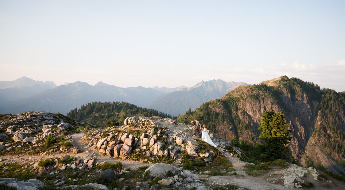 North Cascades National Park Elopement and Wedding Photographer